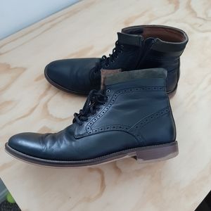 Johnson & Murphy Leather and Suede Boots